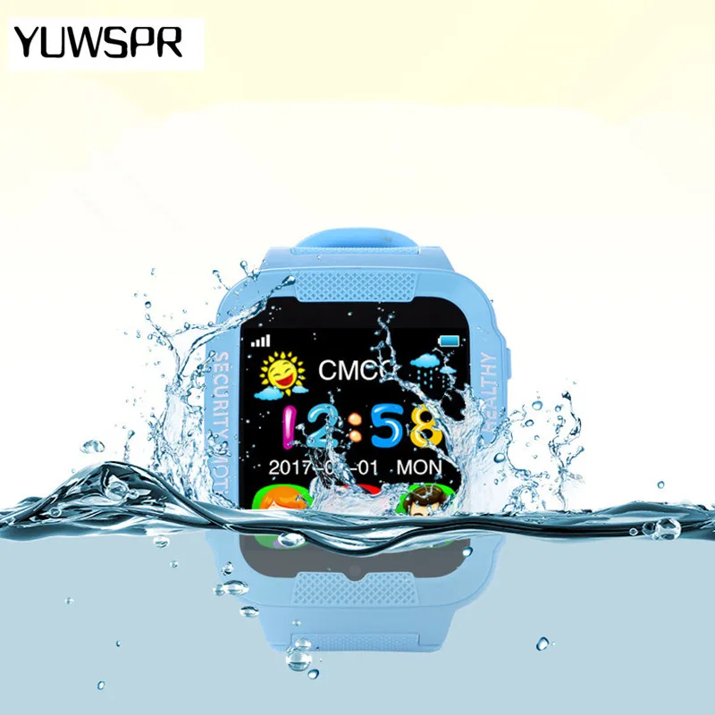 2018 GPS tracker watch for kids camera Waterproof Baby 2.5D Touch screen Bluetooth Safe Anti-Lost SOS Location Smart watches K3