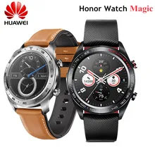 Huawei Honor часы Magic Smartwatch 1,2 дюймов AMOLED сенсорный экран для сердечного ритма мониторинга NFC gps Водонепроницаемый длинные Срок службы батареи