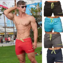 США для мужчин обычные пляжные шорты быстросохнущая фитнес шорты для пляжа