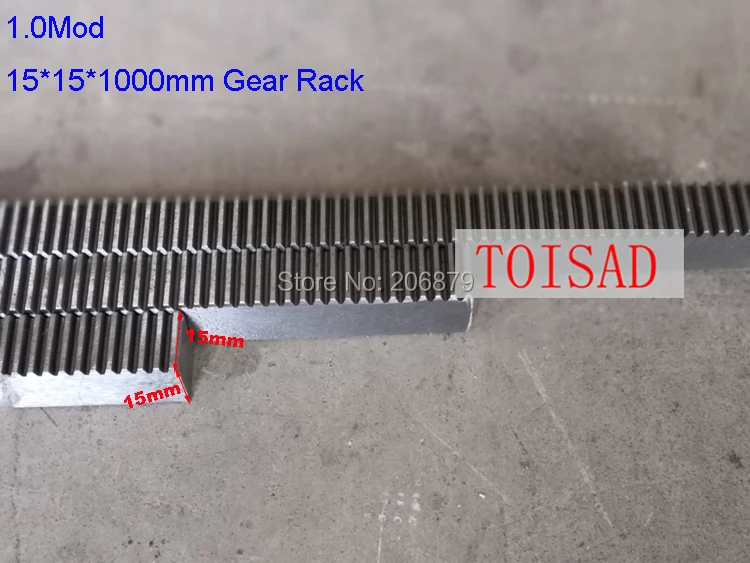 12Pcs 1 mod 15*15*1000 mm mold Gear rack Precision+6Pcs 30 Teeth toothed Matching Pinion | Обустройство дома