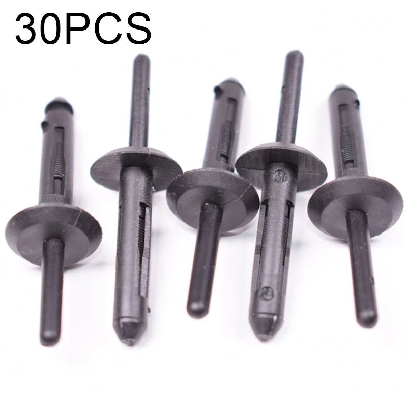 

30x Car Fender Bumper Rivet Clips For Chrysler Jeep WJ Grand Cherokee 34201631 Auto Fasteners Clips Self-plugging Rivet Fastener