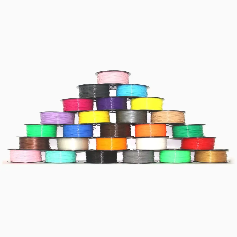 

NEW 13 Colors Option 3D filament PLA/ABS filament 1.75 Multi-colors 1kg plastic spools 1.75 3D printer filament impressora