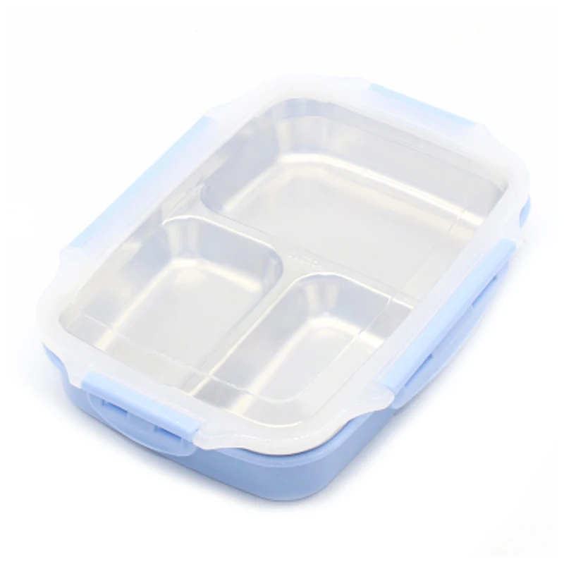 

Lunch Box Stainless Steel Portable Picnic Office School Food Container With Compartments Microwavable Thermal Bento Box