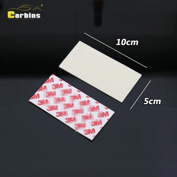 

10pcs White woolen felt tapes for 10cm squeegee replacement cloth wearable and convenient tools for car wraps auto tinting