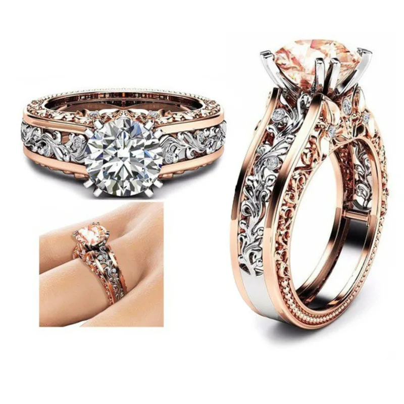 Wish Maɺm Ring Alloy Plating Rose Gold Color Separation Ornaments | Украшения и аксессуары