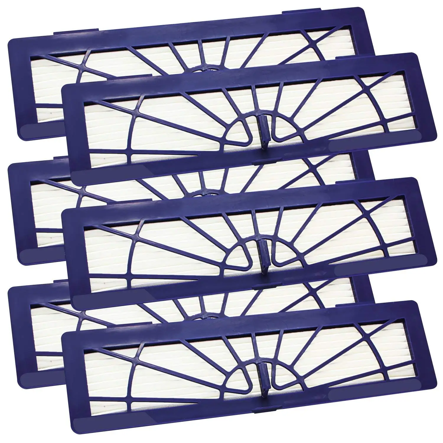 

6 pieces Filter Violet without soft-unlocking for all Neato Botvac types 70, 70E, 75, 75E, 85, 85E, BotVac series, BotVac D se