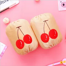 Милая одежда унисекс для маленьких детей, с принтом фруктов, с рукавами-крылышками, из полиэстера, с защитой от обрастаний, без рукавов, одна пара