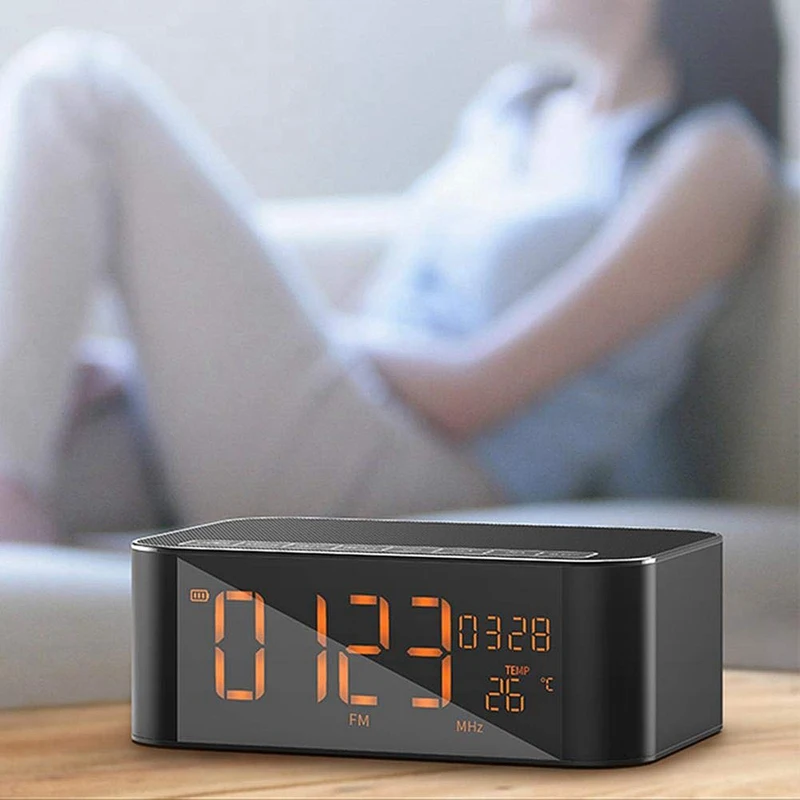 Dido Bluetooth динамик аудио сабвуфер будильник fm радио Tf карта (Dy32)|Портативные