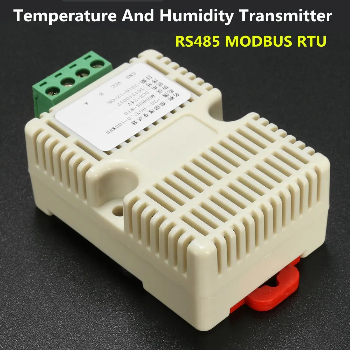 

1Pcs 9-24V RS485 MODBUS RTU Temperature Humidity Transmitter RS485 Output Modbus Temperature Sensor Sensors