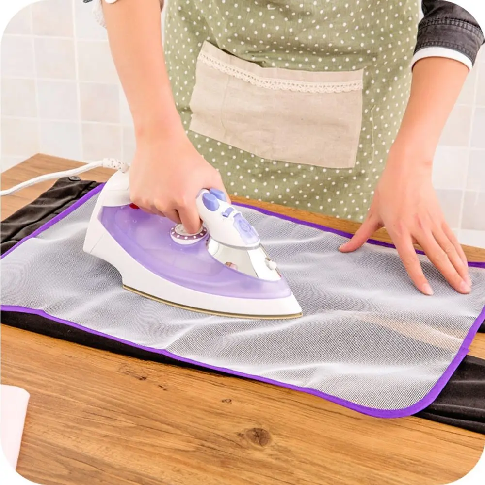 

Ironing Board Cover Protective Heat Resistant Ironing Mesh Cloth Protective Insulation Pad Home Ironing Mat