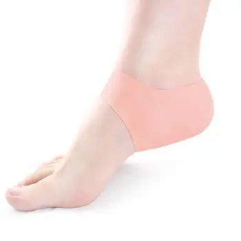 

1 Pair Feet Care Socks Silicone Moisturizing Gel Heel Socks Cracked Foot Skin Care Protectors Pedicure