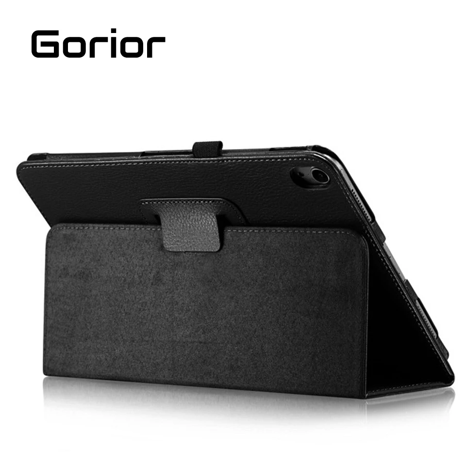 Gorior для iPad Pro 12,9 2018 Release Case из искусственной кожи Стенд планшеты чехол для 2018 Pro 12,9 дюймов сплошной защитный в виде ракушки флип чехол