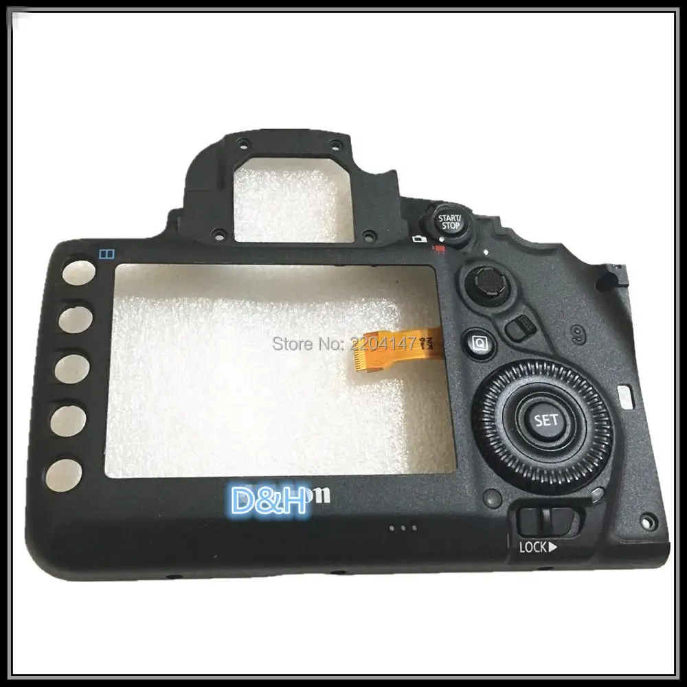 

Free Shipping!!100% Original 5D Mark IV 5DIV 5D4 Back Cover Rear shell Assembly With Menu Button Cable For Canon 5D MARK IV