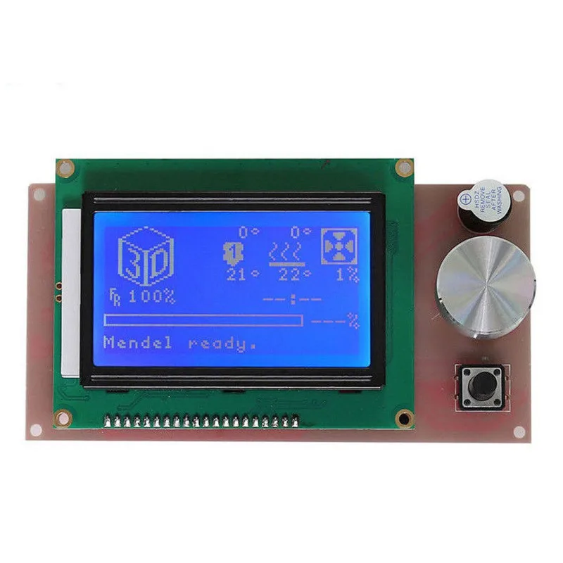 

NEW LCD 12864 3D Printer Smart Display Screen DIY Controller RAMPS 1.4