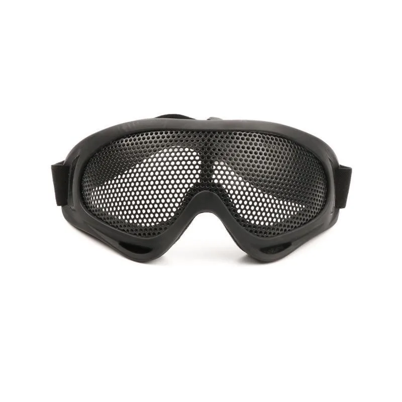 X400 съемные стальные сетчатые очки для охоты на открытом воздухе CS Airsoft Eye Peotect gear для верховой езды анти-Страйк armyучебные тактические очки