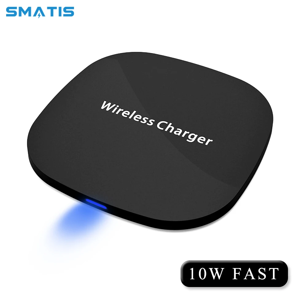 

QI 10W Fast Wireless Charger and Lighting Type-C Wireless Receiver for Apple IPhone X XR XS 8 Plus Huawei P30 Pro Quick Charging
