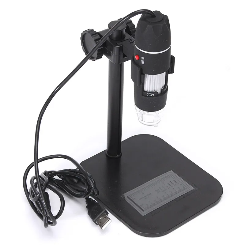 DANIU 5MP 8 светодиодный USB цифровой камеры микроскоп Лупа лифт стенд 1X-500X 5V DC видео