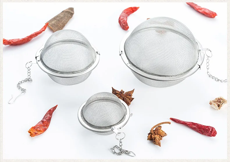 5 см/7 см/9 см 304 чайник из нержавеющей стали для заварки шар сетчатый фильтр свободный фильтр для чайных листьев специй мяч инструменты для приготовления пищи