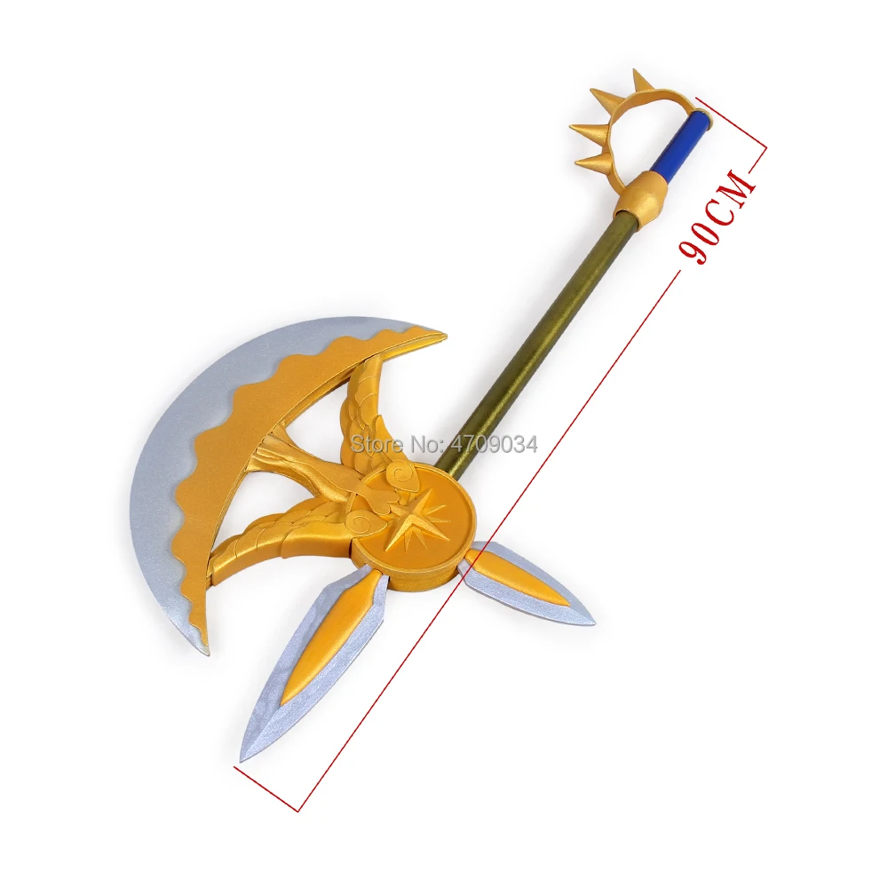 Реквизит для косплея из семерых грехов Escanor Divine Axe Rhitta Реплика оружия|Реквизит