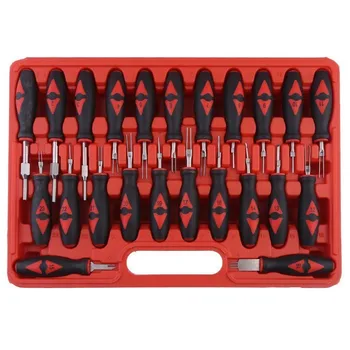 

23 pcs Car Electrical Terminal Remover Tool Set Release Extractor Puller Wiring Crimp Connector Pin Removal