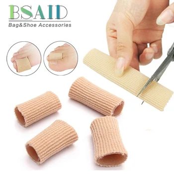 

Gel Fabric-Covered Toes Fingers Tube Bunion Protector Calluses Corns