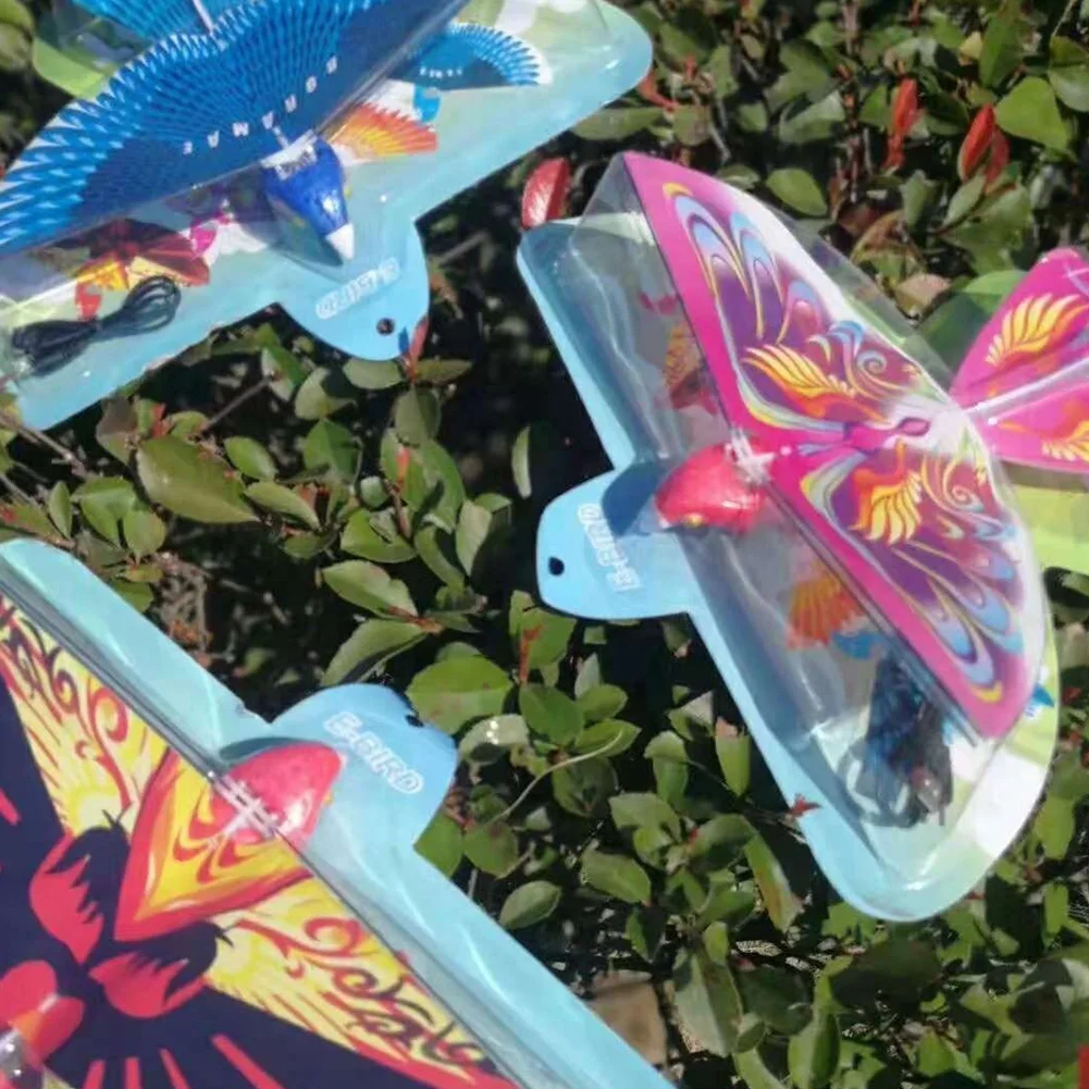 

Wing Electric Bionic Fun Children Simulation Animal 360 Degree Hover Flying Bird Toy Flapping Kids USB Charging