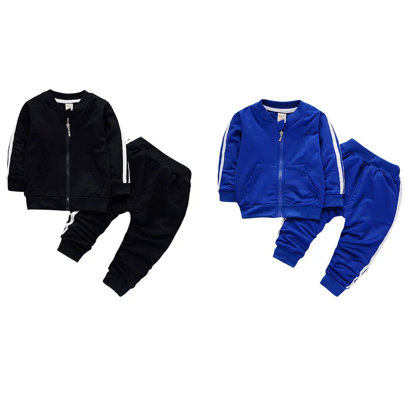 New Autumn Fashion Baby Girl Clothes Long Sleeve Solid Zipper Jacket+pants 2pcs Bebes Tracksuit Baby Boy Clothing Set New Autumn Fashion Baby Girl Clothes Long Sleeve Solid Zipper Jacket+pants 2pcs Bebes Tracksuit Baby Boy Clothing Set