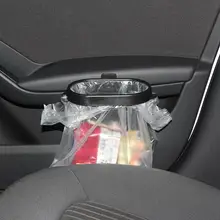 ONEVER Автомобильный держатель для мусорного мешка Складная Пластиковая Автомобильная корзина для мусора рама, ковш мусорный мешок Органайзер аксессуары