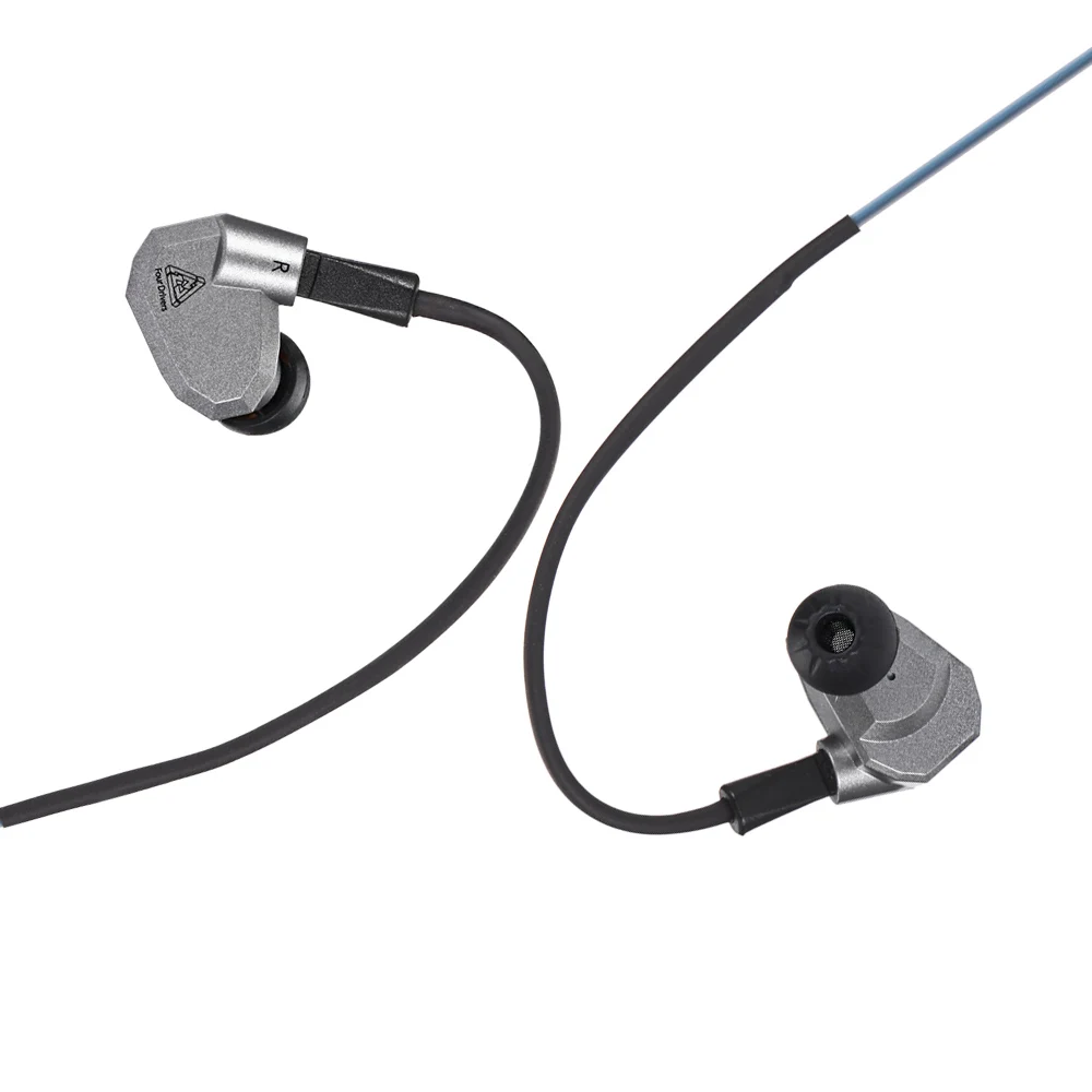 KZ ZS5 HiFi наушники вкладыши съемные музыкальные 3 5 мм Jack с шумоподавлением