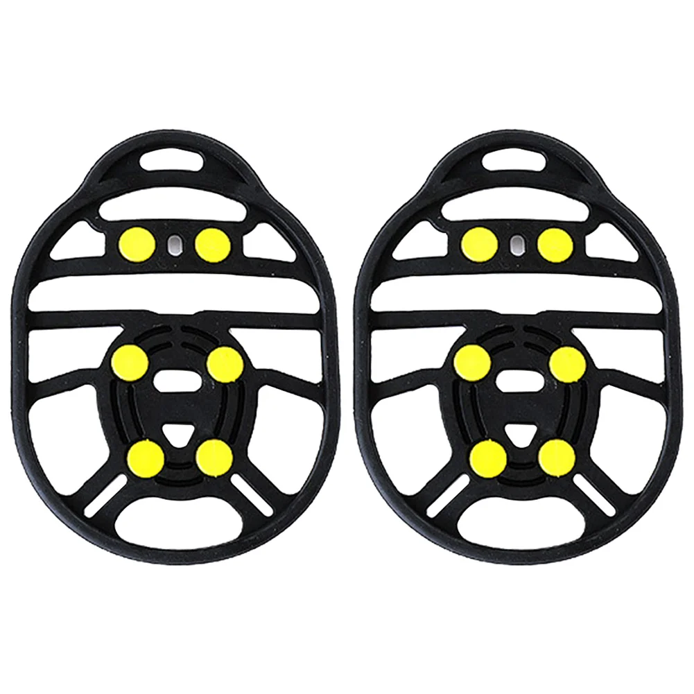 

Outdoor Climbing Portable 6 Tooth Non Skid Cleat Claw Shoe Covers Safety Snow Pavement Hiking Ski Gripper Crampon Tools