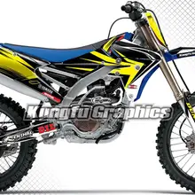 И рисунком «кунг-фу» Графика стикеры мотоцикла виниловые обертки для Yamaha YZF 250 YZ250F YZF 450 YZ450F YZ250FX