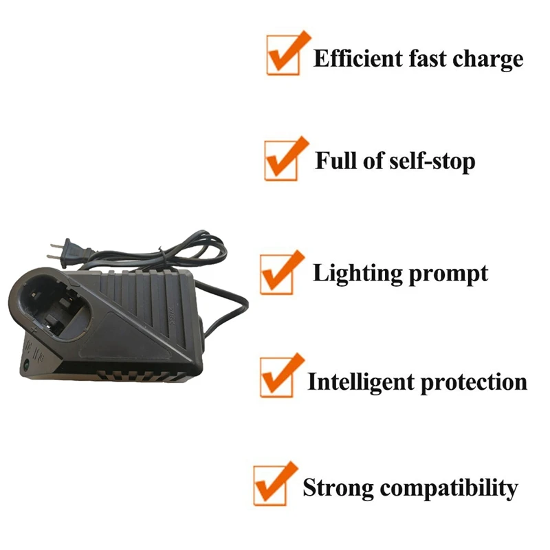 Ni Cd MH зарядное устройство для батареи Bat038 Bat048 Bat043 Bat045 Bta120 электрическая дрель 7 2 V 9