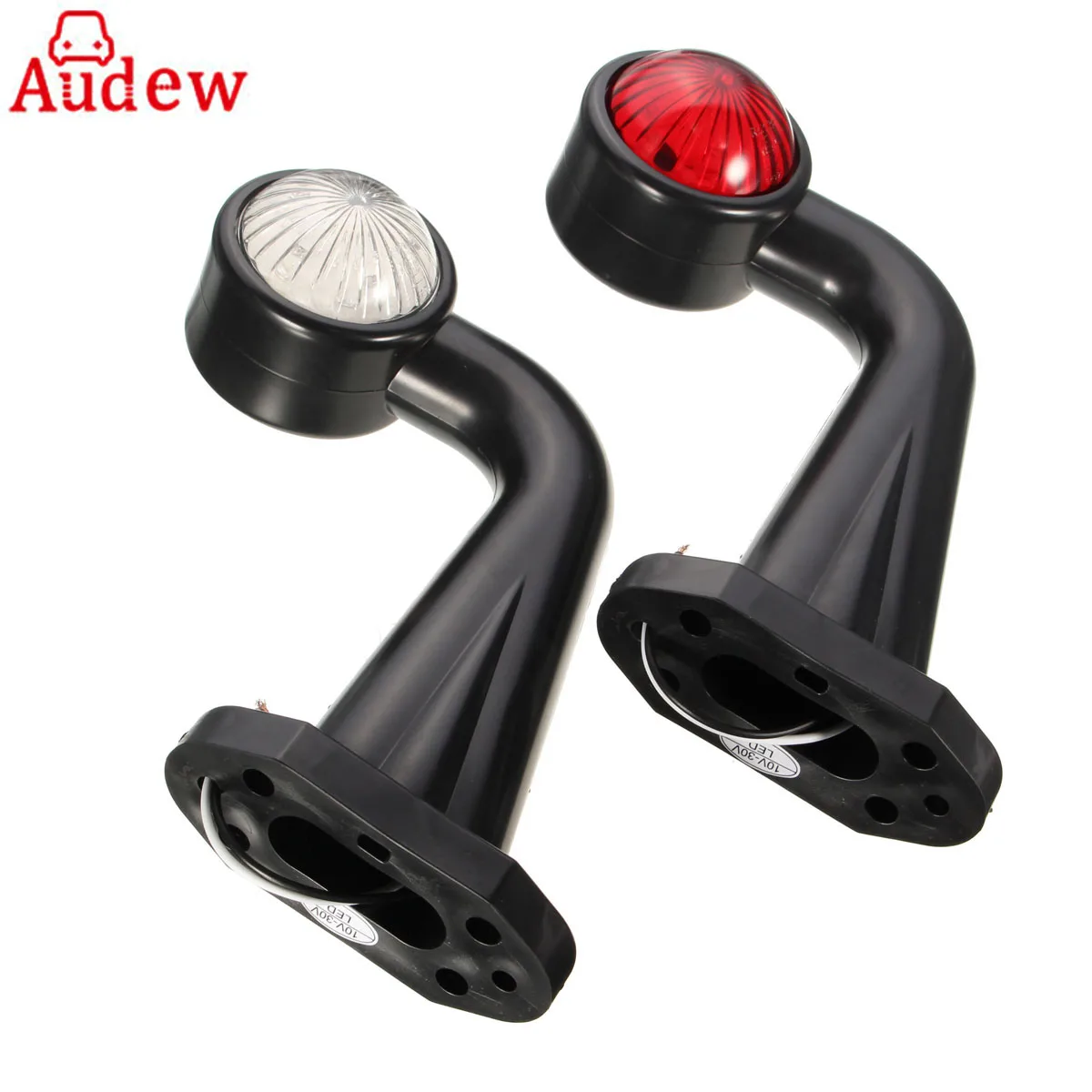 

2Pcs 12 LED 12V 24V Truck Elbow Side Marker Indicator Light Lamp Side Marked Lamp For Car Truck Trailer Lorry