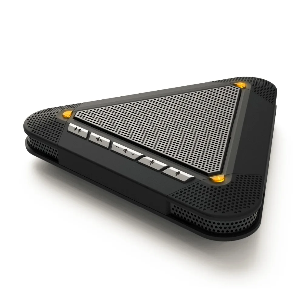 Tenveo المهنية A300 USB احادي فيديو مؤتمر غرفة ميكروفون 4 M التقاط المسافة خلفية الضوضاء Speakphone