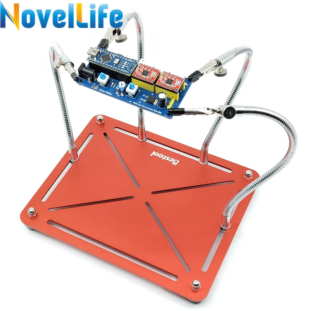 NovelLife Helping Hands Soldering Tool Third Pana PCB Board Holder