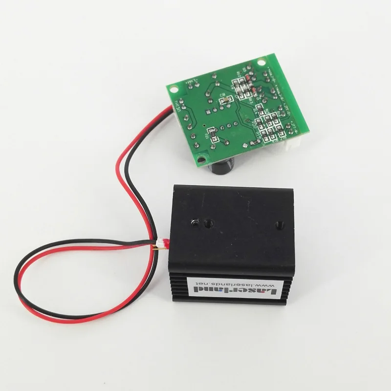 Лазерный модуль с зеленой точкой 532nm 30 50mW диод DC/AC 12V сценическое освещение TTL 0