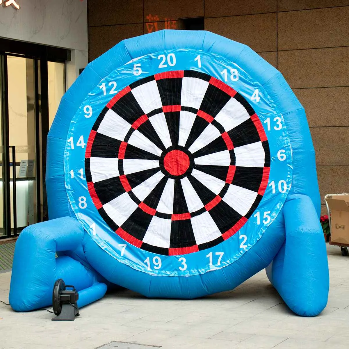 

3 Meter Inflatable Dart Board Kids Throwing Darts Sport Carnival Sport Games,Giant Foot Soccer Football Inflatable Dart Board