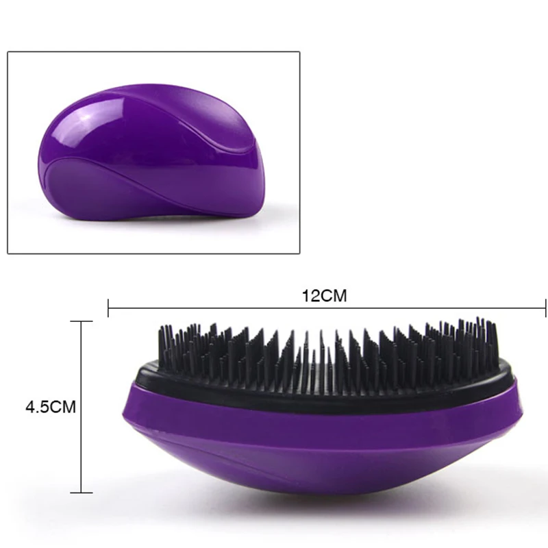 Tangled Hair Brush Mouse Type Anti-Static Magic Hair Comb Portable Hair Styling Salon Beauty Tools Detangling Hairbrush