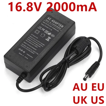 

1PCS 16.8V 2A Power Supply AC 100-240V to DC Power Adapter 16.8V 2A 2000mA US EU UK AU plug