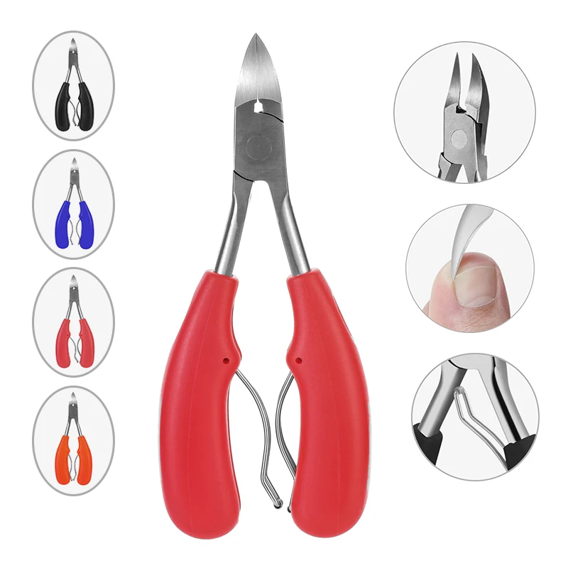 Meisha 1 шт. профессиональные ножницы для ногтей Paronychia Nipper кутикулы острые изогнутые