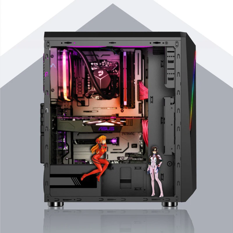 Игровой чехол MicroATX компьютерный ПК Чехлы мини Новый настольный компьютер корпус