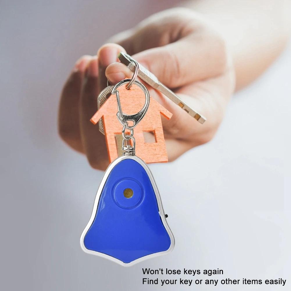 

Wireless Anti-Lost Key Finder Locator Keychain Whistle Beep Sound Portable