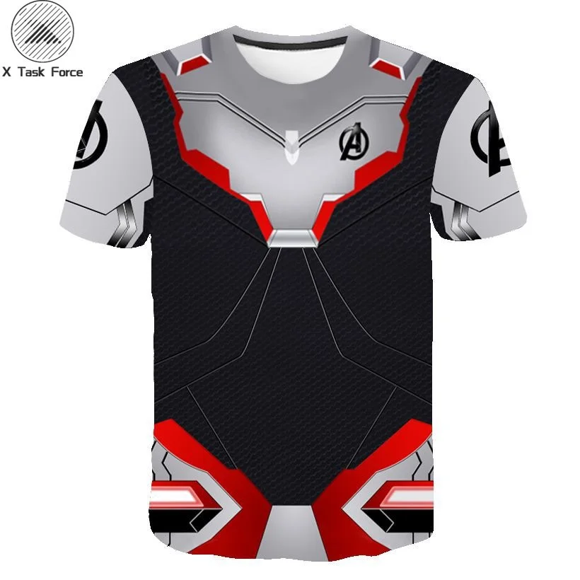 Kids The Avengers 4 Endgame Quantum Realm Cosplay T-shirt Fashion Boys Girls Thanos Captain Marvel Superhero Costume Tops Tee Kids The Avengers 4 Endgame Quantum Realm Cosplay T-shirt Fashion Boys Girls Thanos Captain Marvel Superhero Costume Tops Tee