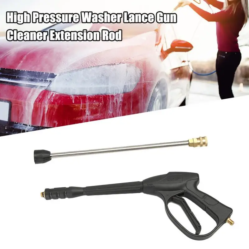 

3000PSI High Pressure Water Jet Cleaner Extension Rod M14 Interface Power Pressure Washer Water Pumps Car Wash Garden Irrigation