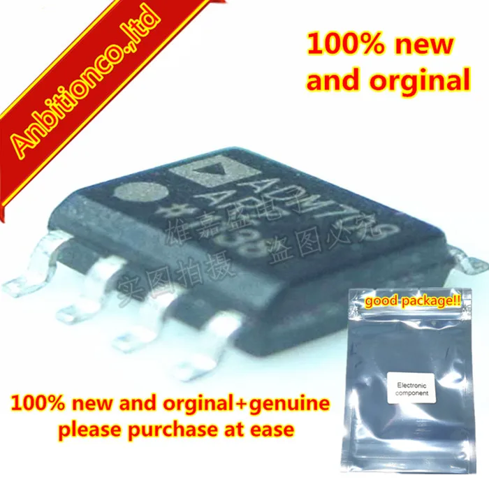 

10pcs 100% new and orginal ADM708 ADM708AR ADM708ARZSOP8 Low Cost uP Supervisory Circuits in stock