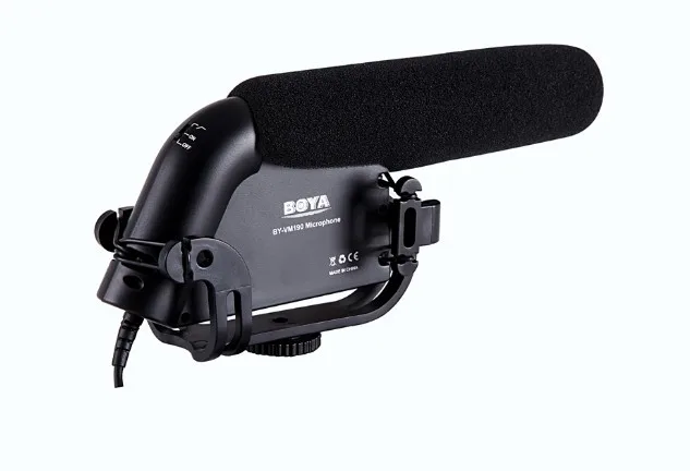 BOYA-Stereo-Video-Shotgun-Microphone-with-Windshield-for-Canon-Nikon-Camera-Camcorder-BY-VM190 (3)