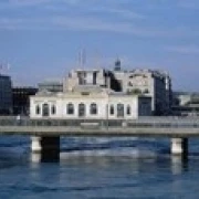 Bridge over a river Geneva Switzerland Poster Print (18 x 6) | Дом и сад