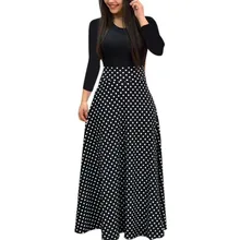 Women Floral Print Maxi Dress 2018 Autumn Casual Long Sleeve Dress High Waist Dress Elegant Female Long Party Dresses Plus Size Women Floral Print Maxi Dress 2018 Autumn Casual Long Sleeve Dress High Waist Dress Elegant Female Long Party Dresses Plus Size