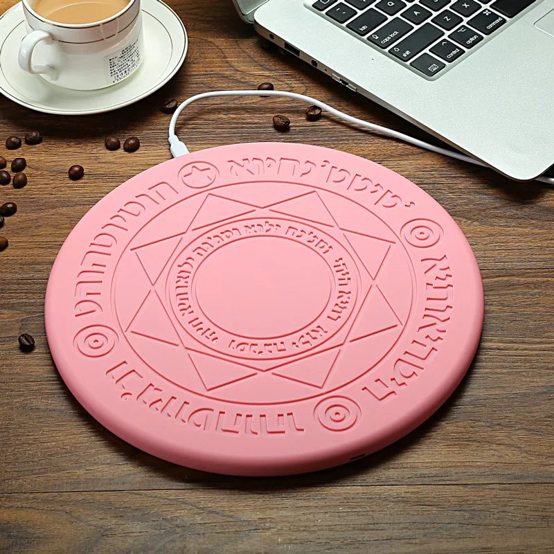 US $23.76 Magic Circle Wireless Charger 10W Wireless Fast Charge For Use With Apple X Samsung S9 Xiaomi Redmi For Huawei Honor Qi Wireless