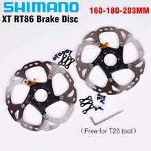 SHIMANO XT RT86 6/7 дюйма 160/180/203 мм тормозного диска ротора ICE-TECH системы 6-болты дисковые роторы горные велосипеды Запчасти